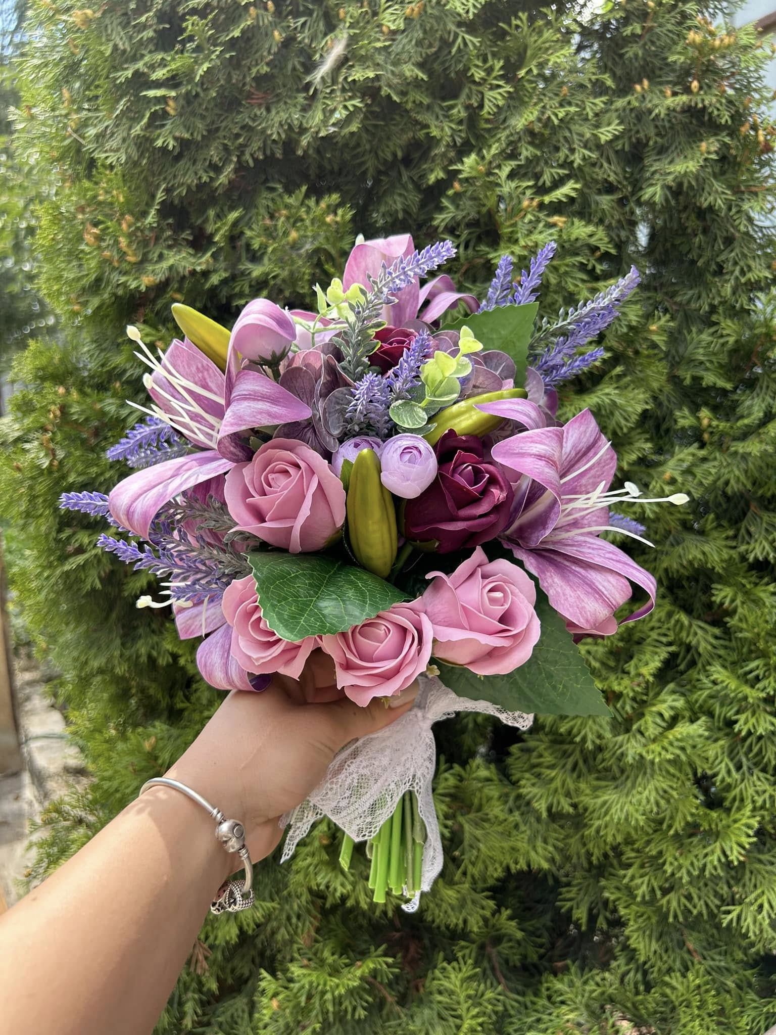 Buchet nuntă stil elegant București, Ilfov și Prahova - Creații florale premium PIM MOOD