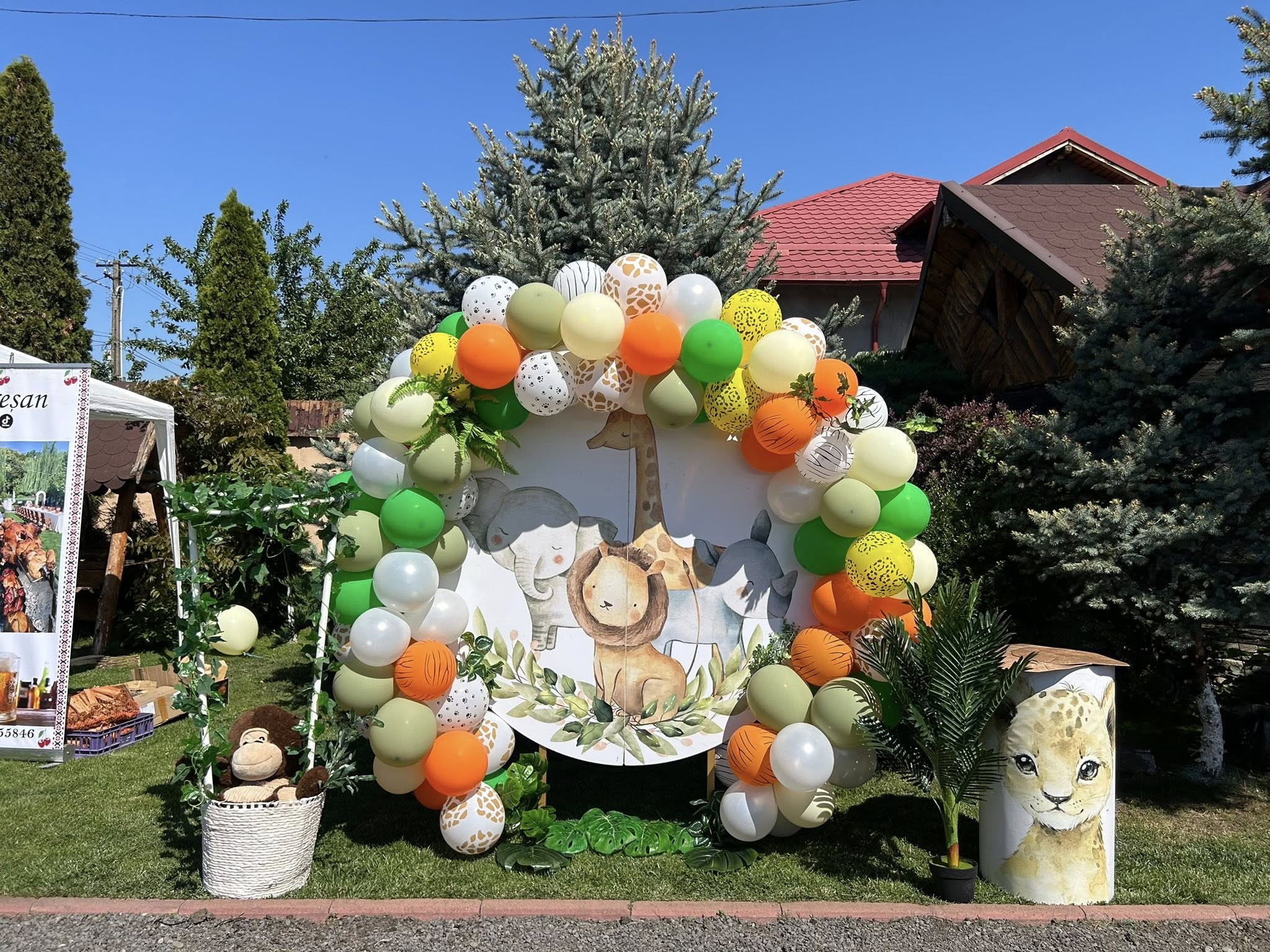 Spațiu de joacă copii la evenimente Ilfov și Prahova - Kids Corner personalizat PIM MOOD