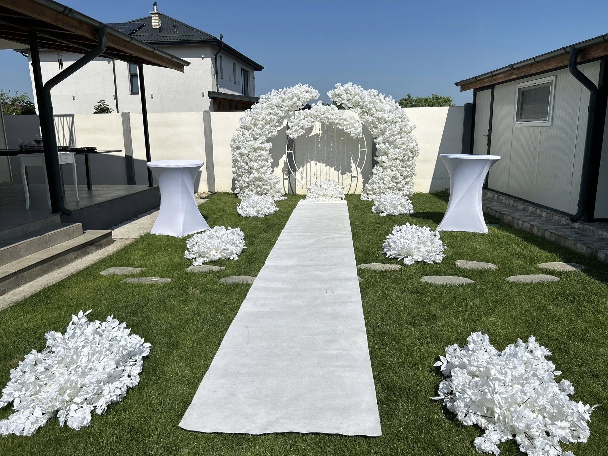 Iluminat ambiental feeric pentru evenimente în aer liber Ilfov și Prahova - Decor magic PIM MOOD