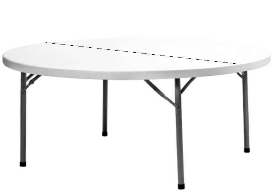 Masa rotunda evenimente 180cm capacitate 12 persoane PIM MOOD Events